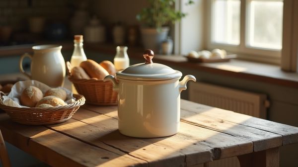 Préserver le goût du beurre avec un beurrier breton à eau